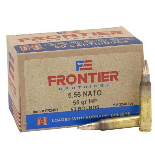 Ammunition Frontier Cartridge Ready Series 223Rem|5.56NATO FRONTIER 5.56 NATO 55 GR HOLLOW POINT MATCH (50 RD ORIENTED) ammo • Model: Ready Series